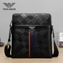 VFANAMANI Mens Bag Mens Bag Single Shoulder Slipper Luxury Bag Business Leisure Bag Male