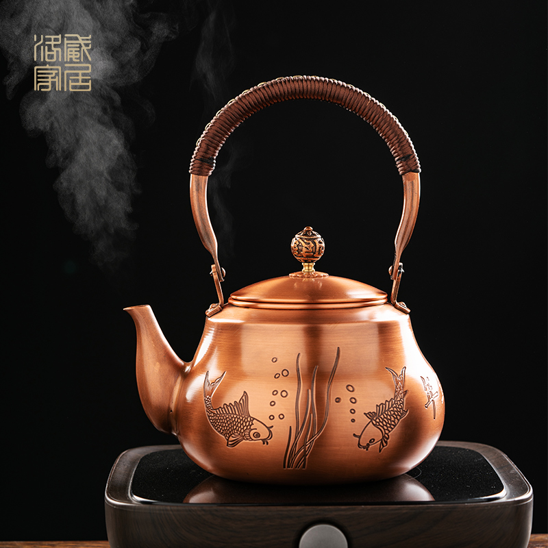 Every year than what household electric TaoLu tea kettle boil a kettle retro hand big girder single pot of the teapot