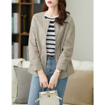 U home thin sunscreen short windbreaker coat womens 2021 new spring and autumn Korean version of small man Baseball clothing Womens