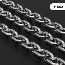 Boxing sandbag Sandbag Training chain lengthened 1 meter iron chain double insurance mountaineering buckle