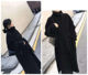 Counter-season double-faced cashmere coat women were thin and loose mid-length Hepburn wind wool black high cold thick coat high-end Counter-season double-faced cashmere coat women were thin and loose mid-length Hepburn wind wool black high cold thick coat high-end