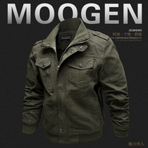 Spring and Autumn and Winter Military Fans Tactical Jackets Casual Retro Air Force Flight Jackets Warm and Fleece Jacket Men