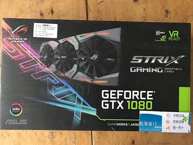 asus/华硕 strix-gtx1080-o8g-o11gbps