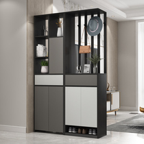 Simple modern door Hall Cabinet porch cabinet living room partition cabinet integrated entrance shoe cabinet Nordic screen entry hall cabinet