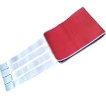 Special full adhesive red C-section postoperative medicine pocket Maternity fixation with medical postpartum bondage with plastic body closedown