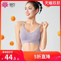 Olympic Sport Underwear Slingback Professional Fitness Running Shockproof Gathering Breast Yoga Clothing Vest Spring Autumn New