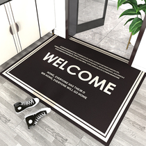 Light luxury entrance mat entrance entrance door rub Earth door mat home foyer foot mat door carpet can be cut