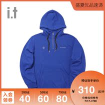 it 5cm FIVECM mens hooded sweater autumn trend drawstring half pull chain 3102F9D