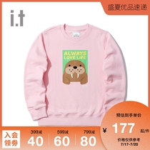 it :CHOCOOLATE womens sweater autumn trend cartoon walrus pattern 3864XDD