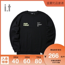 it 5cm FIVECM mens round neck sweater autumn casual trend letter printing 3104F9D