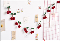 South Korea Insb Pendant Pendant Cherry background Korean style poplar Plum Ball String Room bedroom Decorative Wool string DIY