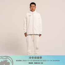 PROCITY autumn and winter zipper hooded sweater men and women have the same leisure and loose jacket top pants