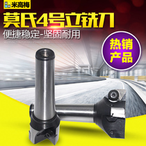 Changzhou vertical milling cutter head indexable end mill Mos shank 4# End Mill 90 degree triangle cutter head 30-105