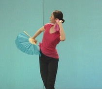 Beijing Dance Academy Folk dance teaching materials series Shandong Jiaozhou Yangge female class tutorial DVD video CD