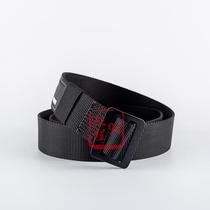Public hair black woven inner belt nylon canvas new mens outdoor tactics