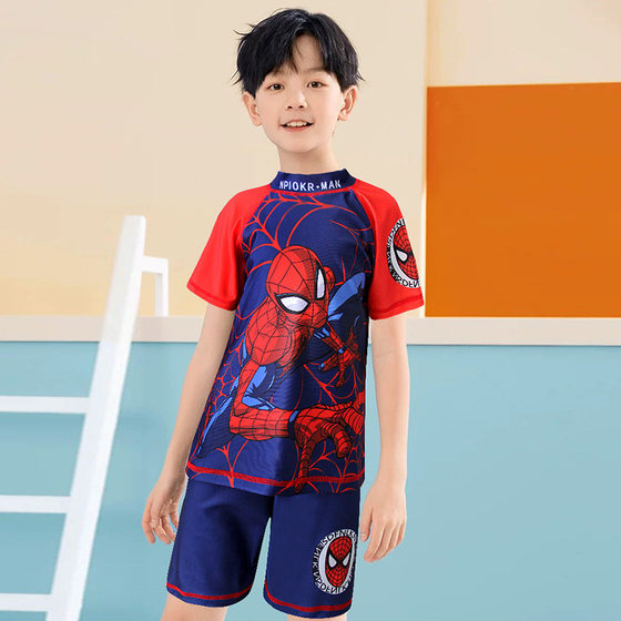 Children's men's swimsuit boys swimsuit split swimsuit medium big children's sun protection quick-drying suit handsome cartoon Spider-Man
Children's men's swimsuit boys swimsuit split swimsuit medium big children's sun protection quick-drying suit handsome cartoon Spider-Man