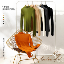 Sweater women autumn and winter 100% CHAO fine Quan new dyeing season will lose six color WAN can wool base shirt