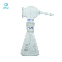 Triangle thin layer spray bottle 50ml sprayer color rendering bottle BORO3 3 high borosilicate does not contain single balls