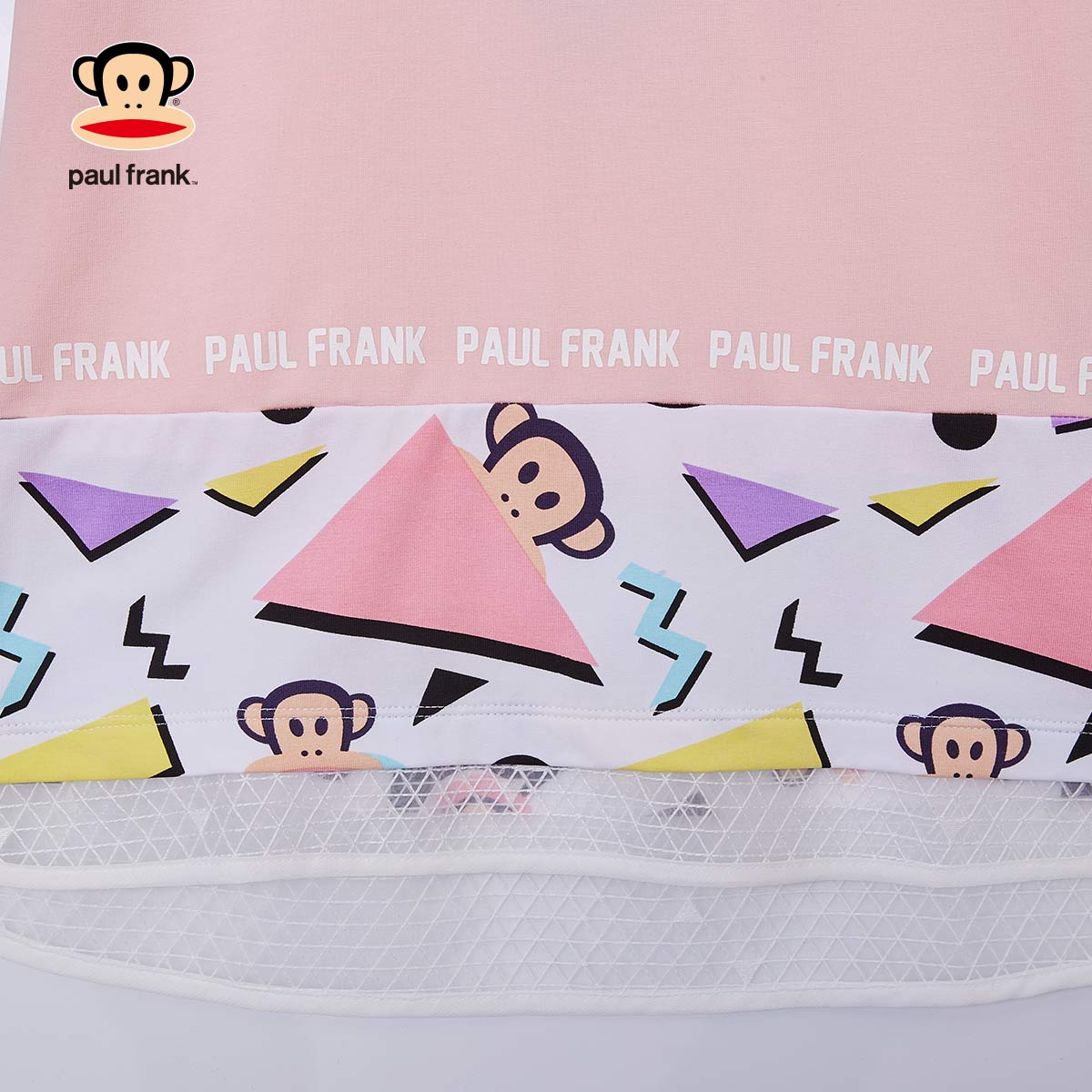 Paul Frank/大嘴猴 女式短袖针织衫PFATE161803W