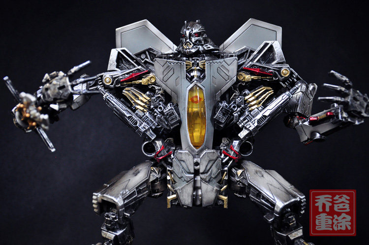 乔爸重涂变形金刚电影studioseriesss06红蜘蛛v级战损