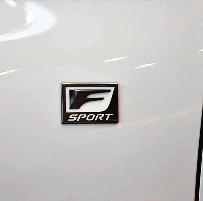 高品质 雷克萨斯is 车标 f-sport叶子板车标 金属 凌志ct200h侧标