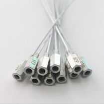 Railway bearing blockade hexagonal one-time logistics freight blockade