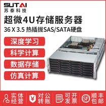 Supermicro CSE-847BE1C-R1K28LPB 4U36 Disk Server Storage Chassis 12GBSAS3 Backplane