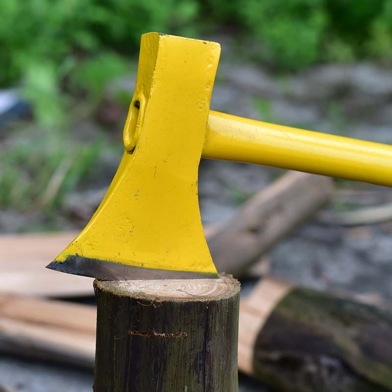家用斧子木工斧劈柴斧砍树砍柴斧户外斧头野营斧弹簧钢手工锻打