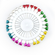 Cutting and positioning pin love bead needle shaped clothing vertical cutting fixed positioning needle DIY handmade fabric Pearl needle