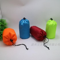 Spot waterproof nylon drawstring pocket polyester drawstring pocket Oxford cloth pocket rope bag outdoor storage bag