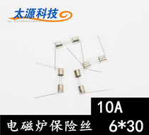 Induction cooker special fuse tube 10A 12A 15A with lead pin 6*30