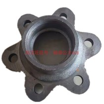 Six-hole flange semi-shaft fit 6206 6208 bearing midstep 10 cm modified loading accessory flange