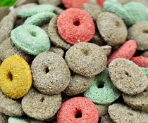 German Vitakraft Germany VK rainbow grass circle fruit and vegetable molars grass circle 50g 500g molars