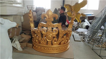 Foam Sculptures Custom Castle Wedding Stage Bugscape European-style Crown Scene Placement Wedding Prop Bubble Sculpture model
