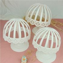 Childrens hat rack cap towed plastic baby hat brace mother and baby shop show rack model head cap tostereoscopic toddler cloakroom