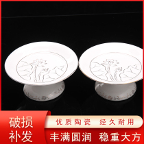 Buddha in front of the Buddha Kuanyin Kuanyin Water Supply Cup Home Water purification Cup Ceramic incense stove Foods Cup water purification Bottle Buddha Hall Supplies