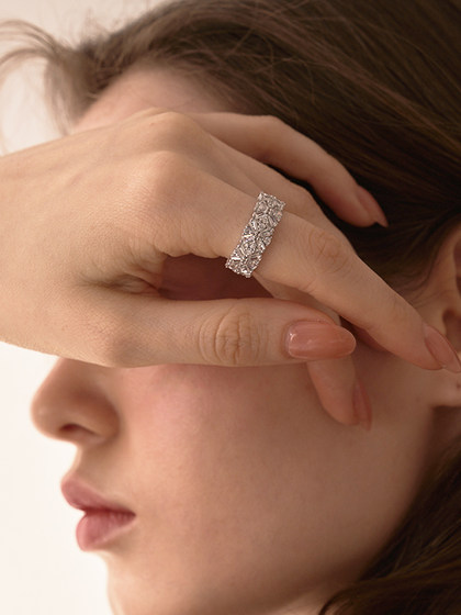 Aurora Sterling Silver Ring Niche 디자인 인쇄 인덱스 핑거 반지 라이트 고급 고급 고리 온도 지르콘의 남쪽 Aurora Sterling Silver Ring Niche 디자인 인쇄 인덱스 핑거 반지 라이트 고급 고급 고리 온도 지르콘의 남쪽