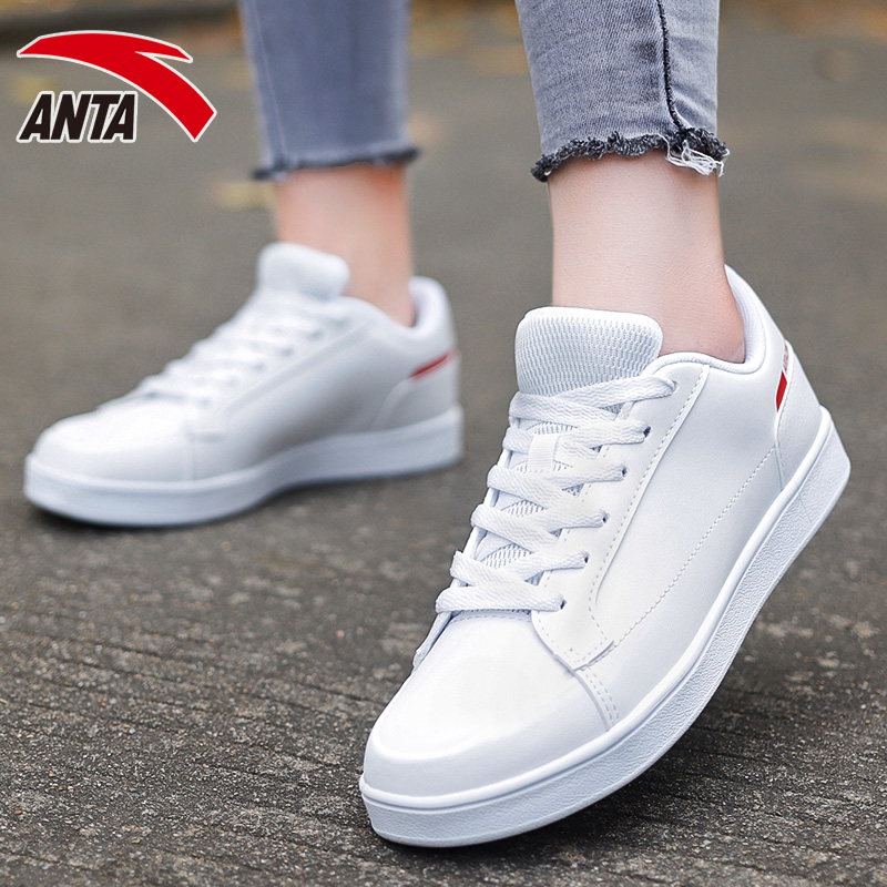 anta women's shoes sneakers women's autumn 2020 new student pink travel shoes low-top flat sneakers casual shoes