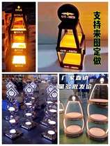 Bar Luminous Fruit Tray Rack New Nightclub KTV Supplies Boxes Pops to come to Tuding to make a snack stand