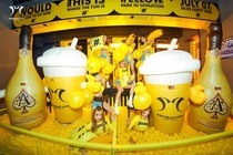 Light Stick Festival Air Mold Expression Bag Banana Bar Milk Tea Black Peach A Atmosphere Doll Milk Ball Thighs Arch banana boat