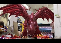 Bar High Altitude Flying Dragon Gas Model Weiya Flying Horse Unicorn Inflatable Hanging Nightclub Gogo Performance Interactive Air Mold