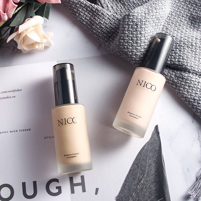 nico水润无瑕粉底液30ml