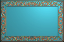 Picture frame frame European door flower flower bed flower decal Carved map Gray scale map Relief map Engraving map