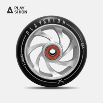 Professional extreme scooter wheels scooter accessories Aluminum alloy inner core high strength PU wheel wheels 110*24