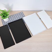 Cake cabinet display tray freezer plate rectangular cake pan plastic mousse lasagna bakery West dessert flat plate