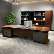 Light Extravaganza President Table Boss Table Office Manager Brief Modern Big Bandae Desk Chair Combined Furniture