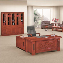 Ren Yue boss desk Modern simple manager desk 2 meters President supervisor desk Large desk 1 8 meters office furniture