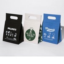 Japanese magazine Cute Cartoon Magic Sticker Hand Carrying Lunchbox Bag lunch bag Cold Insulation Bag Lunch Bag