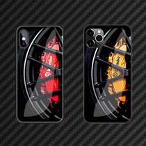 Sports car brembo caliper brebo wheel glass mobile phone case suitable for apple x11pro8p12 scrub