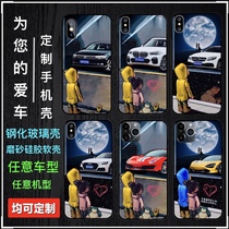 Suitable for Apple x113pro12 Mercedes-Benz eC-Class BMW 3 Series 5 Series Audi a4a6l Volkswagen Magotan phone case